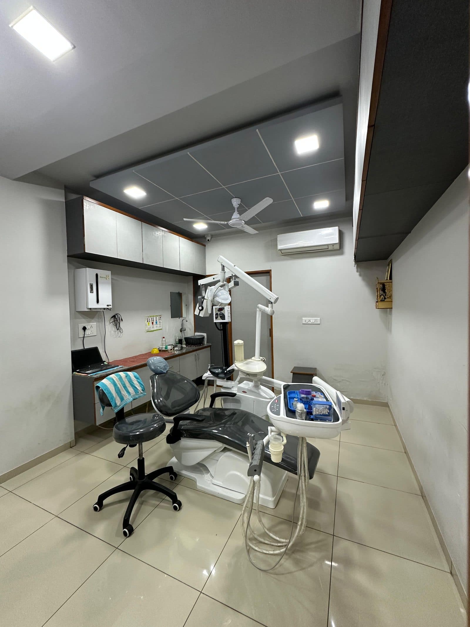 Treatment room at The Dental House, Gota, Ahmedabad